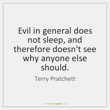 Terry Prachett therefore quote